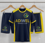 ADIWEL Men's Court Champion Tennis Jersey | Performance Activewear